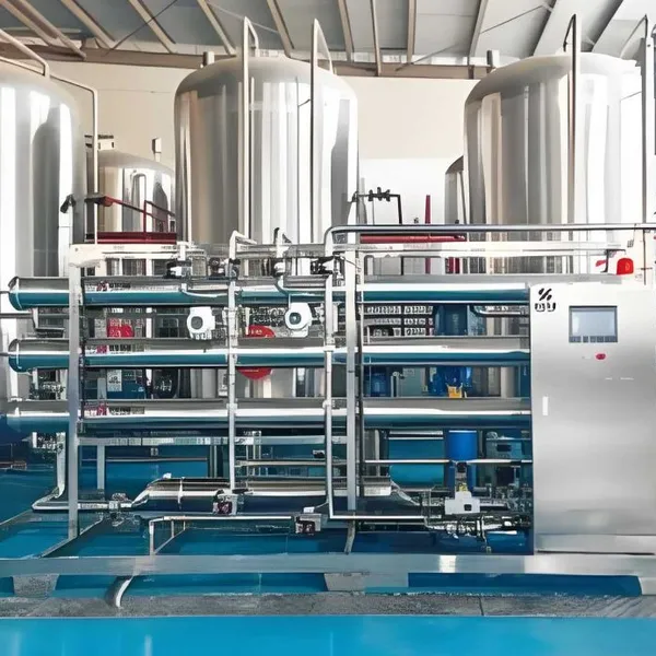 Full-Automatic Beverage Processing Machinery Whole Production Line Membrane Clarification Membrane Filtration Equipment photo-2
