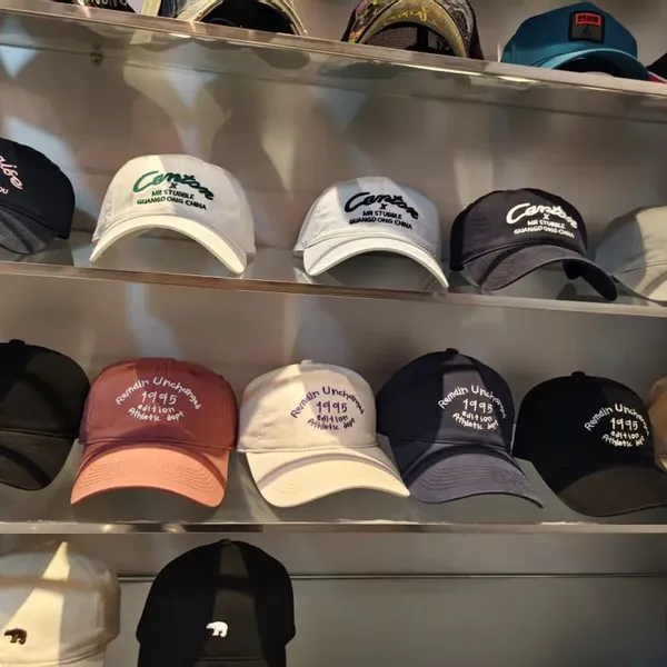 Embroidered Washed Baseball Cap photo-2