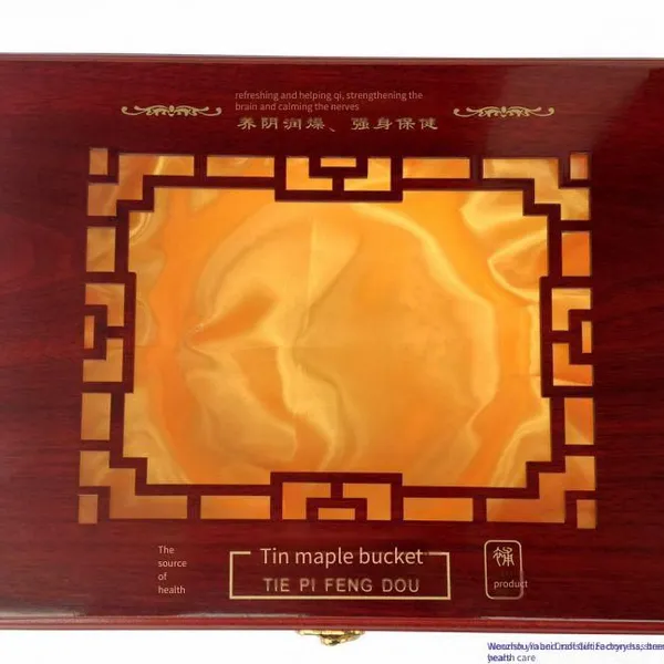 Wooden Box for Snow Frog Oil, Gift Box Packaging for Forest Frog Oil. 15 Years of Dedication to Production and Design by Yabei Factory