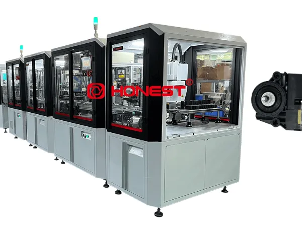 Power Window Motor Assembly Line