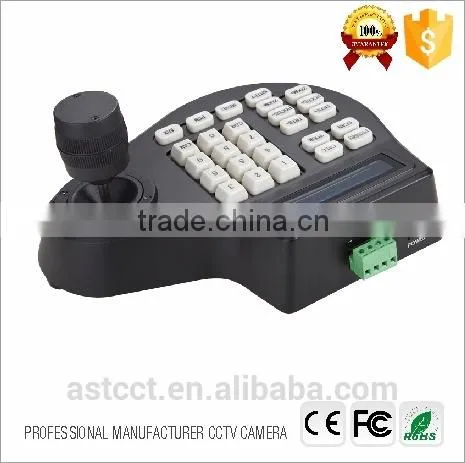 3 Axis 3D Dimension Joystick CCTV Mini Keyboard Controllers for PTZ Speed Dome Camera Support Pelco-D Pelco P Protocol photo-4