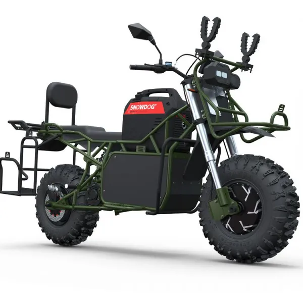 Russian Two-Wheel-Drive Electric Off-Road Motorcycle 7KW Electric Hunting Cart Wholesale