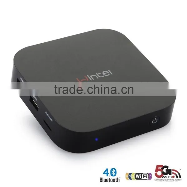 Wintel Box W8 Mini PC IPTV Quad Core Intel Computer Android TV Box 4K photo-3