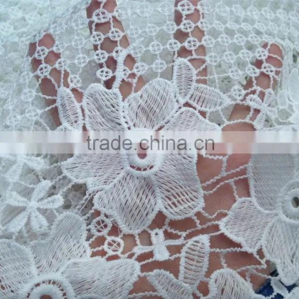 Wholesale Polyester Fabric Lace Appliques for Making Dress photo-4