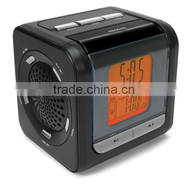 Synchronised Projector Alarm Clock Radio With LCD Display photo-4