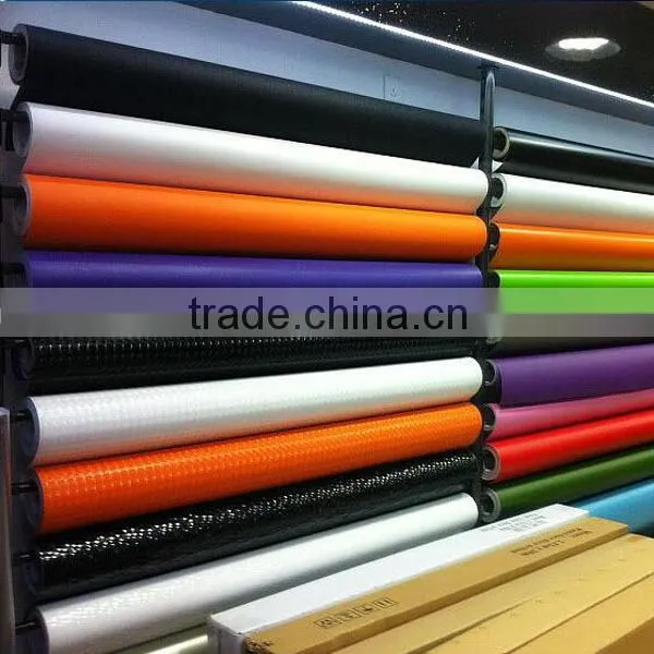 With Bubble Free or Non-bubble Free160mic Film 3d Carbon Fiber Chrome Gold Car Wrap Vinyl photo-6