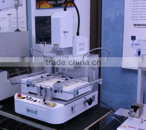 Semi-automatic CCD camera optical alignment BGA rework station