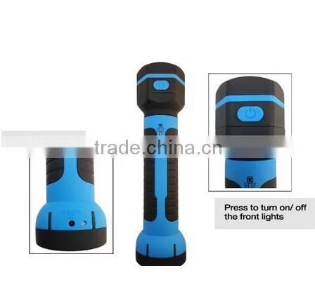 30+6 LED Pull Up Rechargable Telescopic Flashlight Work Light photo-3
