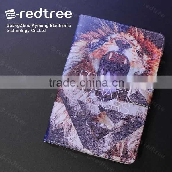Colorful Pattern High Quality Rotating Leather Case for Ipad photo-2