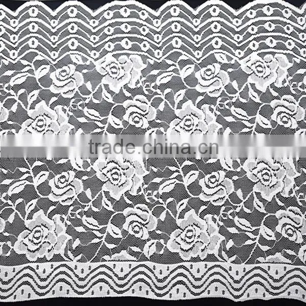 25 cm Width Nylon Stretch Lace Trim Fabric with embroidery tulle for Swiss lace                        
                                                Quality Choice
                                                    Most Popular