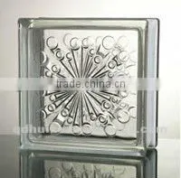 Clear /colored Glass Bricks/decorative Glass Blocks/seawave