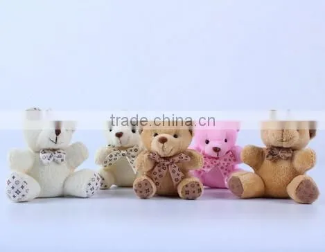 Soft Stuffed Amini Bear Custom Plush Keychain photo-4