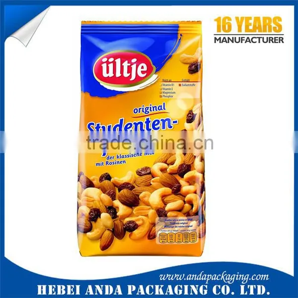 Cashew Nuts Packaging Material/ Plastic Cashew Nut Packaging Bag Aluminum Foil Laminated Roll Film photo-3