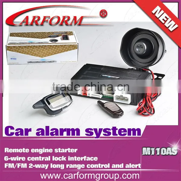 Factory Wholesale New Upgrade English/Persian Version Magicar M110AS Scher-Khan Two Way Car Alarm Security System With Remote photo-5
