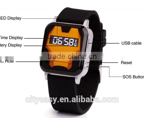 Gobal Smallest GPS Watch Tracker for Kids photo-2