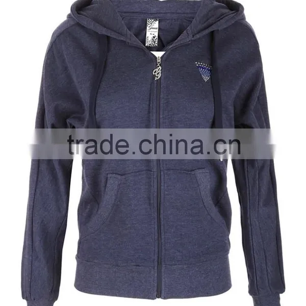 Plain High Quality Hoodies With Zipper photo-4