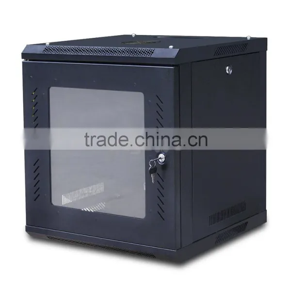 9U Wall Mount IT Network Server Data Cabinet Enclosure Rack Glass Door Locking photo-2