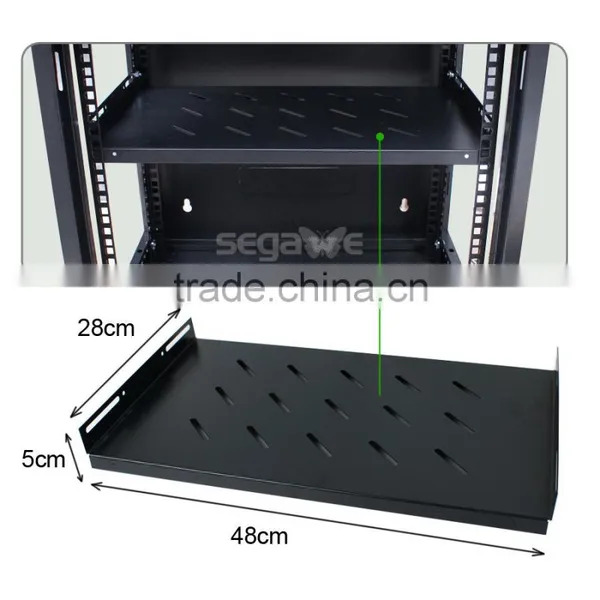 9U Wall Mount IT Network Server Data Cabinet Enclosure Rack Glass Door Locking photo-6