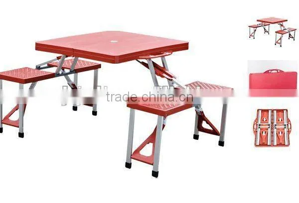 Red Colour Outdoor Plastic Folding Table(real Factory) photo-4