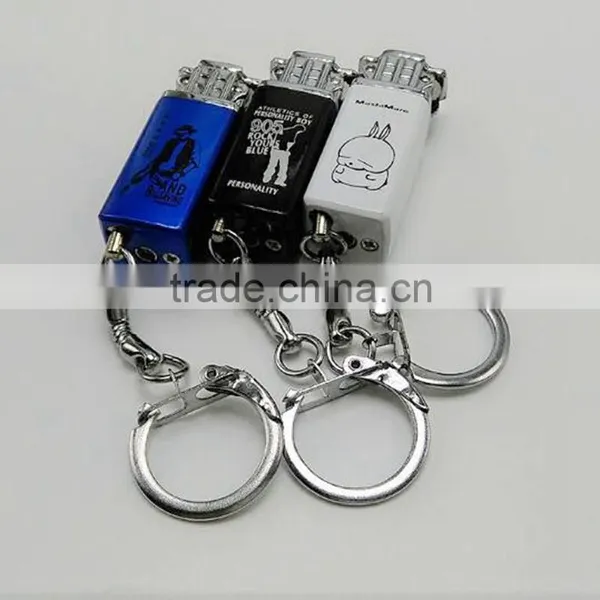 Fancy Keychain Cigarette Flint Lighter Cartoon photo-2