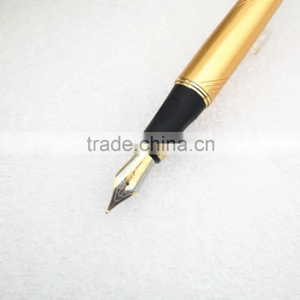 GD020 Chinese Classical Golden Fountain Pen photo-2