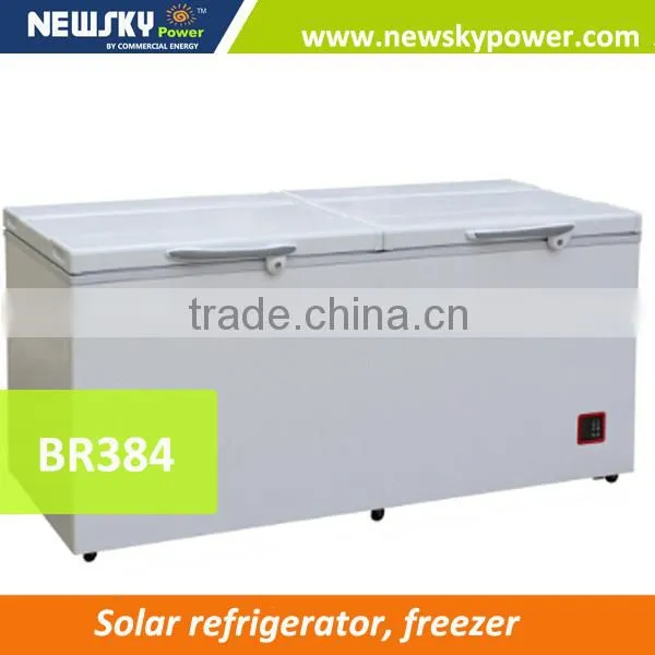 DC12V 24V Solar Deep Freezer Solar Powered Freezer Solar Refrigerator Fridge Freezer photo-4