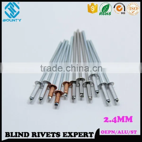 2.4MM ALUMINUM STEEL POP RIVETS photo-3