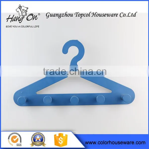 China Export Supplier Color Pvc Coated Iron Metal Hanger photo-2