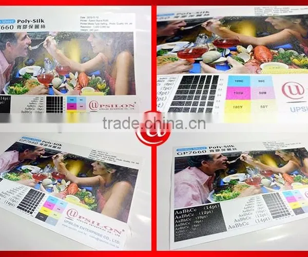 Hot Selling Shape DIY Elegant Poly Silk Fabric for 175 Gsm a4 photo-6