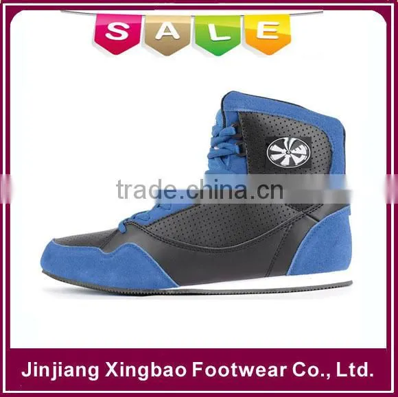 2016 Custom professional boxer boots Kick boxing shoes cut Taekwondo martial arts sparring BSC