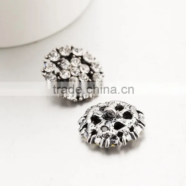 Hot Sale Crystal Rhinestone Button,Matel Crystal Dress Button,rhinestone Coat Button photo-2