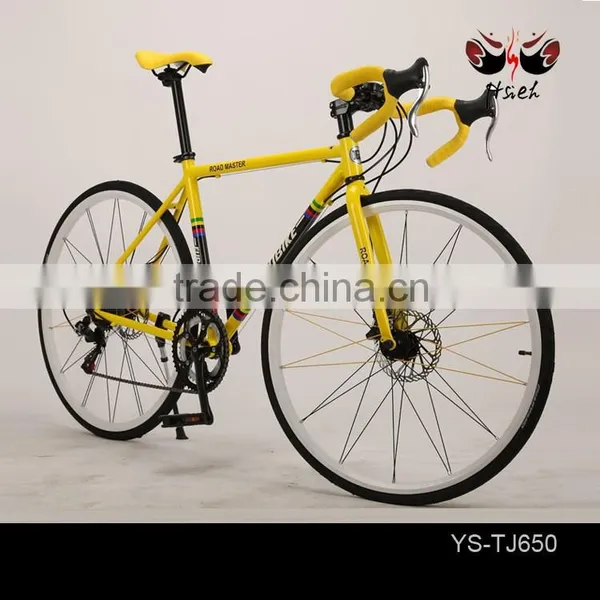 Classical Old Style Bicycle Cheap Steel Road Bike 14S With Drop Handlebar photo-2