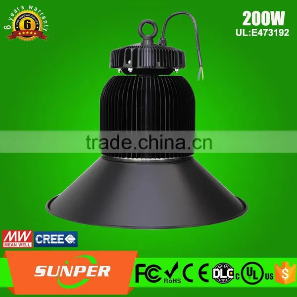 200w Led High Bay Lighting ul Dlc Industrial Lamp Fixtures photo-3