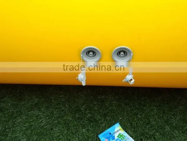 Large 18 Dia Round China Inflatable Pools Yellow for Rental photo-3