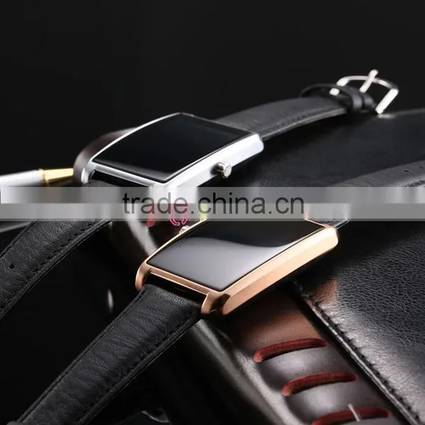 Curved Screen Bluetooth 4.0 Smart Heart Rate Monitor Watch For Android & IOS Silver photo-6