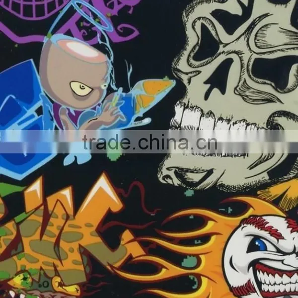 Factory Price RISHINE Wholesale Skull Pattern Hydrographics Film Water Transfer photo-5