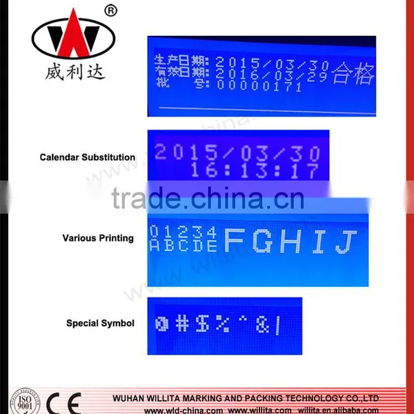 Hot Sell Quick Dry Waterproof Ink Small Character Inkjet Printer photo-4