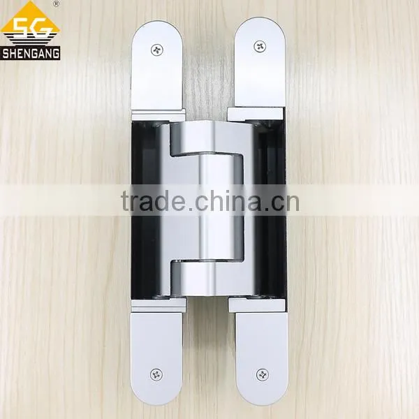 180 Degree Zinc Alloy and Aluminium Alloy Heavy Gate Concealed Hinge for Wooden Doors photo-5