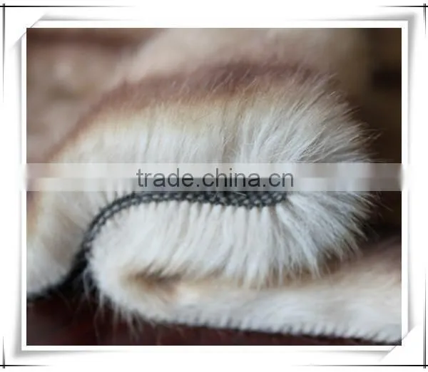 High Quality Long Pile Plush Faux Fur Fabric photo-3