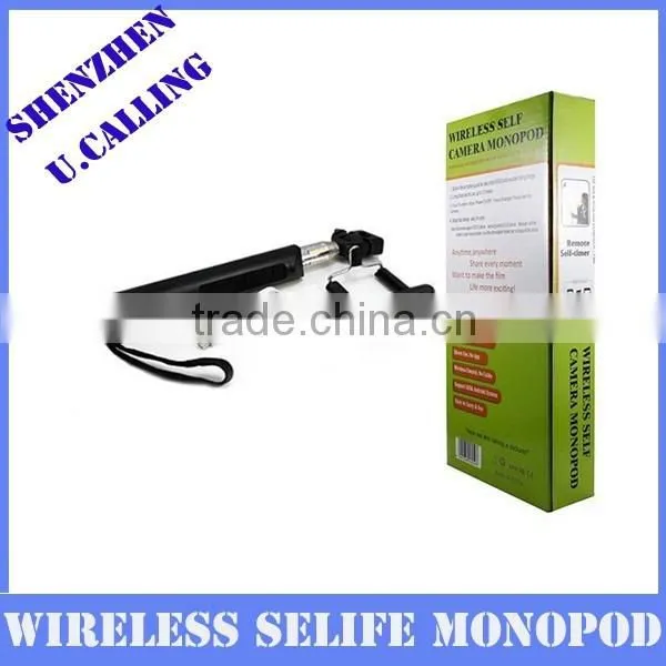2015 New Arrival Wireless Bluetooth Selfie Stick Monopod With Zoom For IPhone and Android Phone photo-4