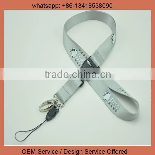Custom Design Neck Strap Lanyard Detachable Cell Phone Lanyard