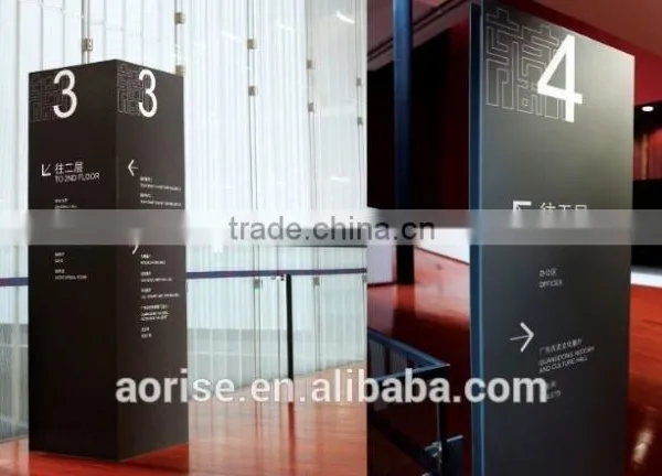 Customized Outdoor Standing LED Illuminated Weatherproof Metal Pylon Sign photo-2