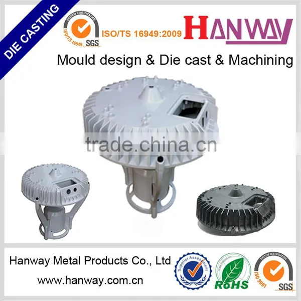 Custom Aluminum Die Casting Led Street Lighting Heat Sink, Led Lighting Extrusion Heat Sink photo-2
