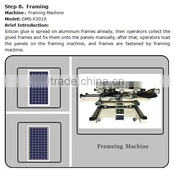 Solar Module Framing Machine GMS-F2010 photo-2