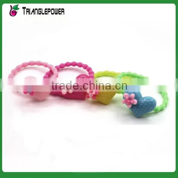 Lovely Candy Colors Apple Design Children Hair Tie Set photo-6