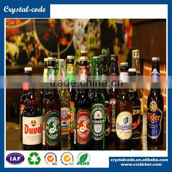 Superior Blank White Printed Custom Beer Bottle Label photo-3