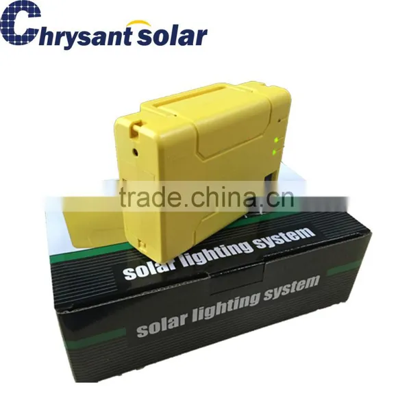 3W Portable Solar Lighting System Kit for Camping photo-3