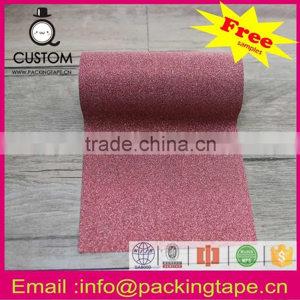 Free Samples Custom Glitter Tape for 3d Wall Paper photo-5