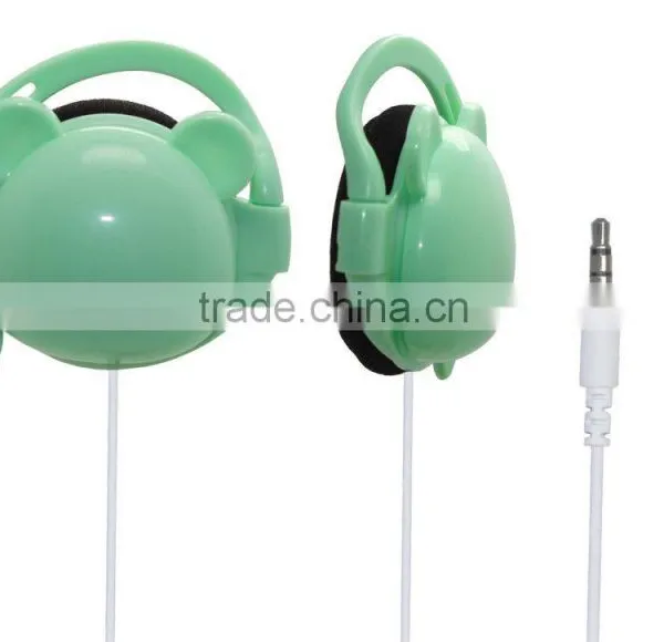 Cute Ear Hook Wired Earphone Headphone Headband Earphone for Kids photo-3