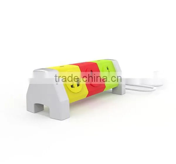 Colorful Universal 4/6/8 Outlet Power Strip With Usb photo-5
